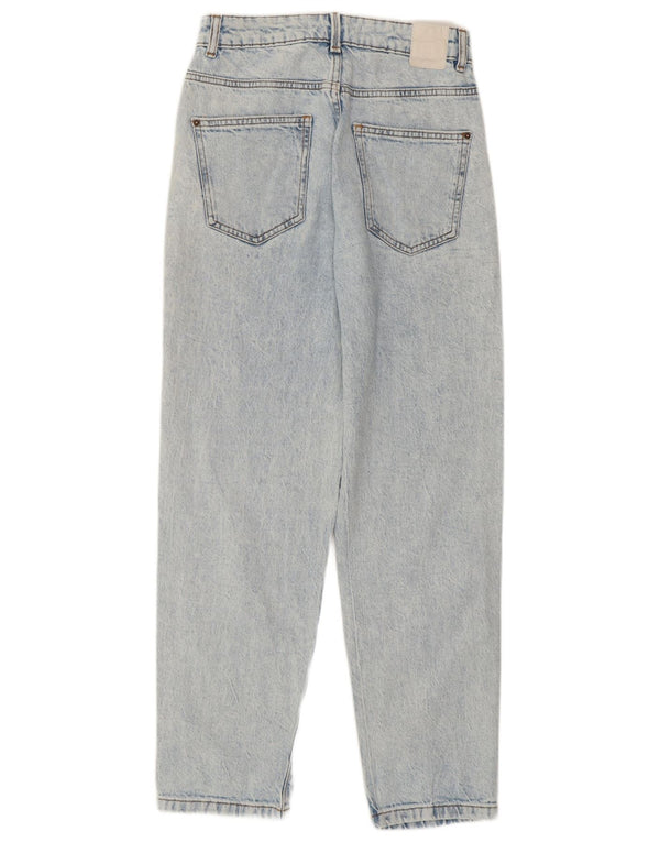 Zara γυναικείο τζιν ψηλόμεσο EU 36 XS W26 L27 Μπλε βαμβακερό