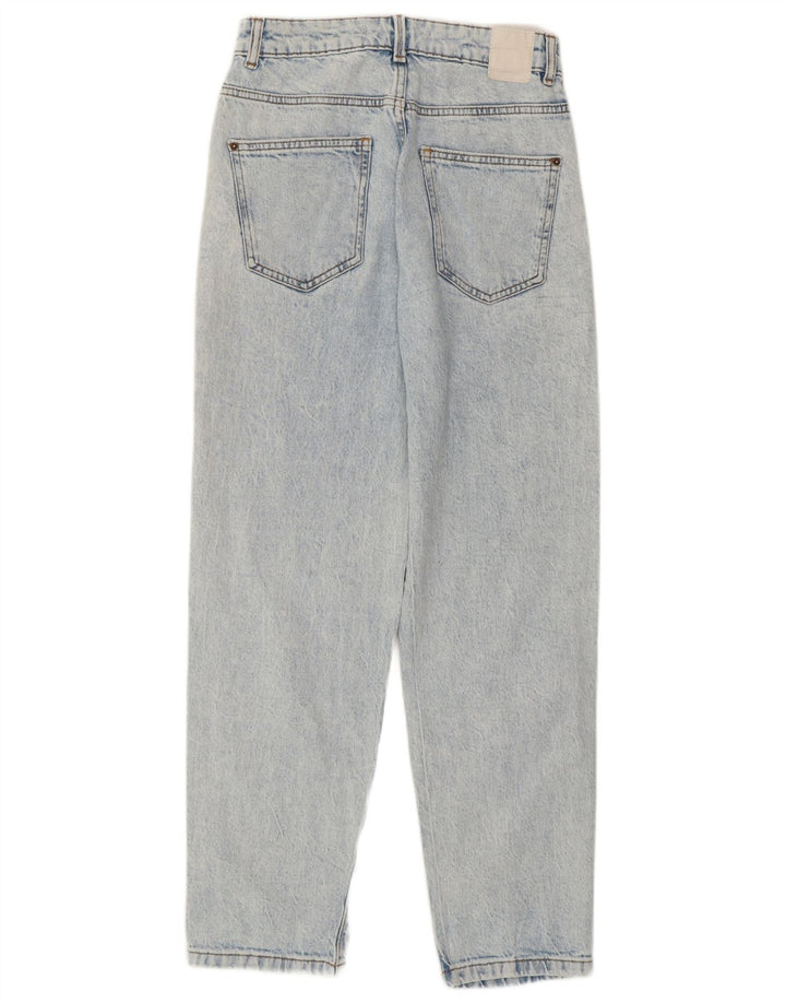 Zara γυναικείο τζιν ψηλόμεσο EU 36 XS W26 L27 Μπλε βαμβακερό