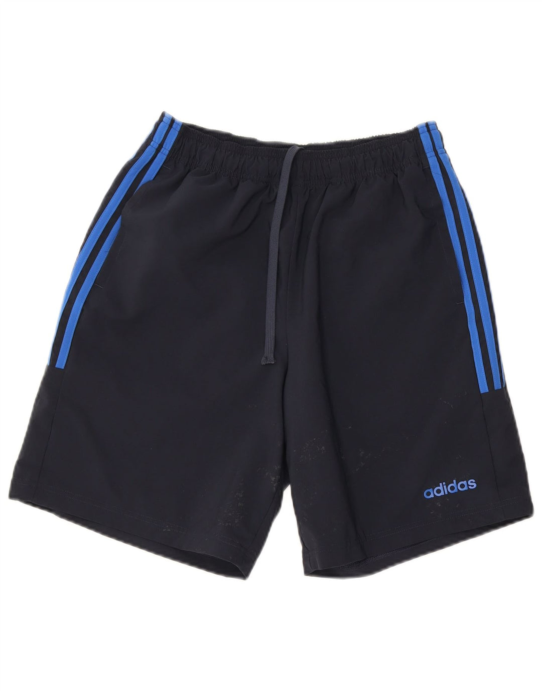 Ανδρικό αθλητικό σορτς Adidas από μεσαίο μπλε ναυτικό πολυεστέρα