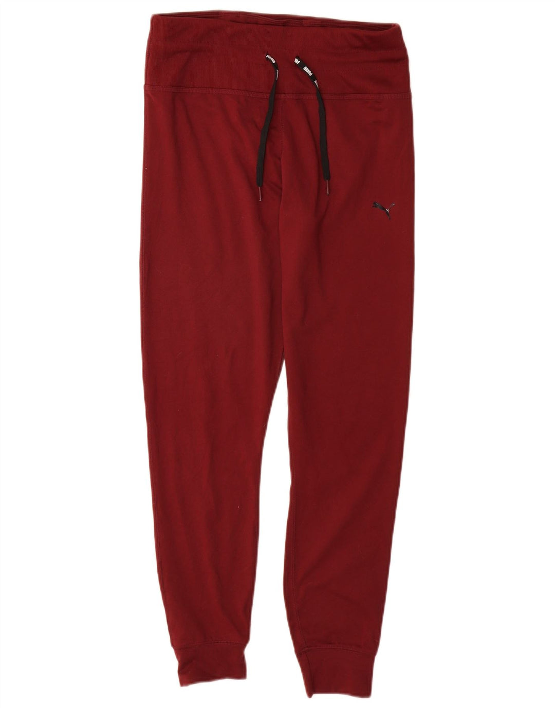 Γυναικεία αθλητική φόρμα PUMA Παντελόνι Joggers UK 12 Medium Maroon Polyester