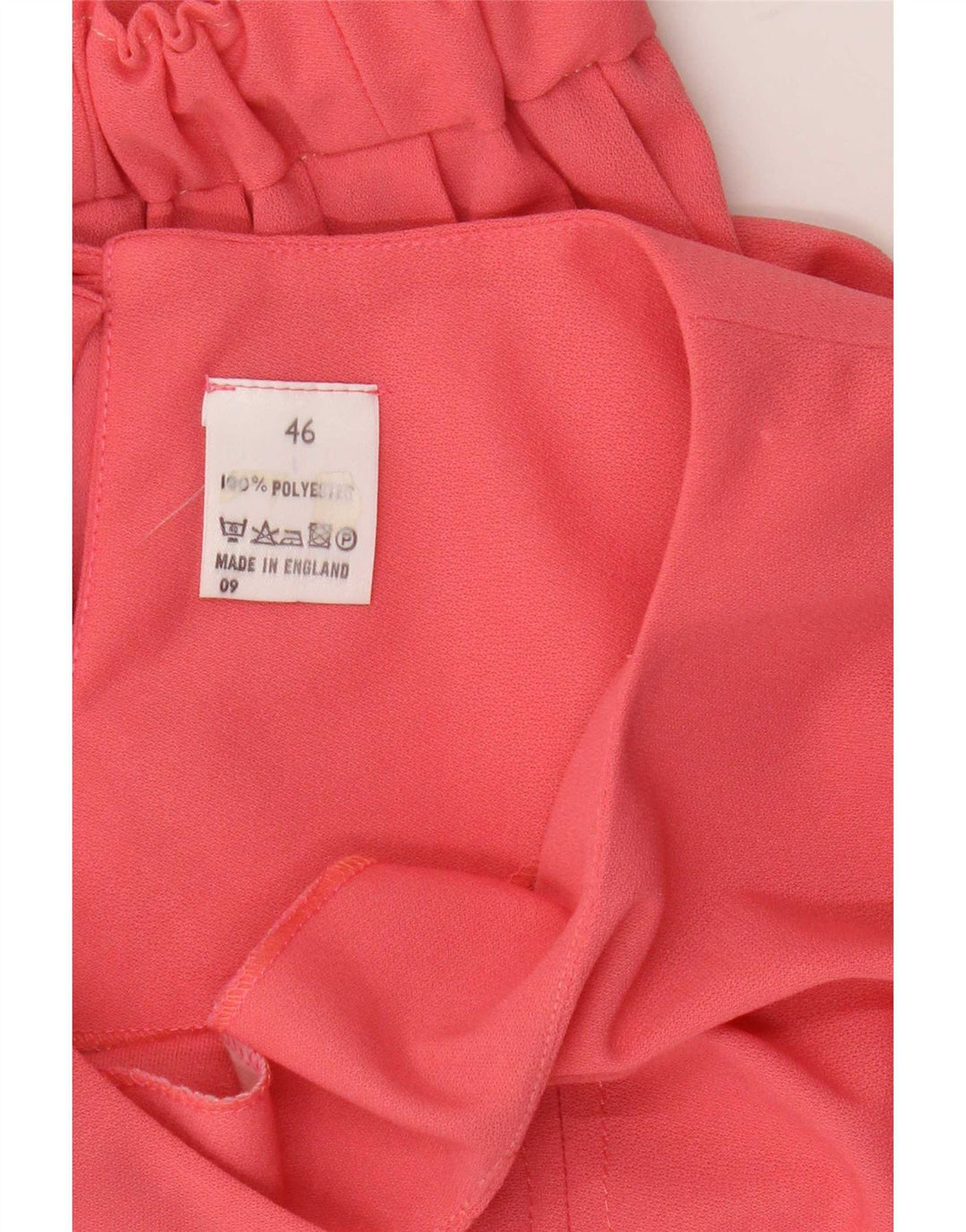 Vintage γυναικεία Crop 2 Piece Set IT 46 Large W34 Pink Polyester
