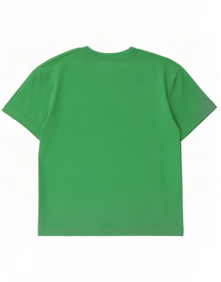 Ανδρικό T-Shirt Zara Top Μεσαίο πράσινο βαμβακερό