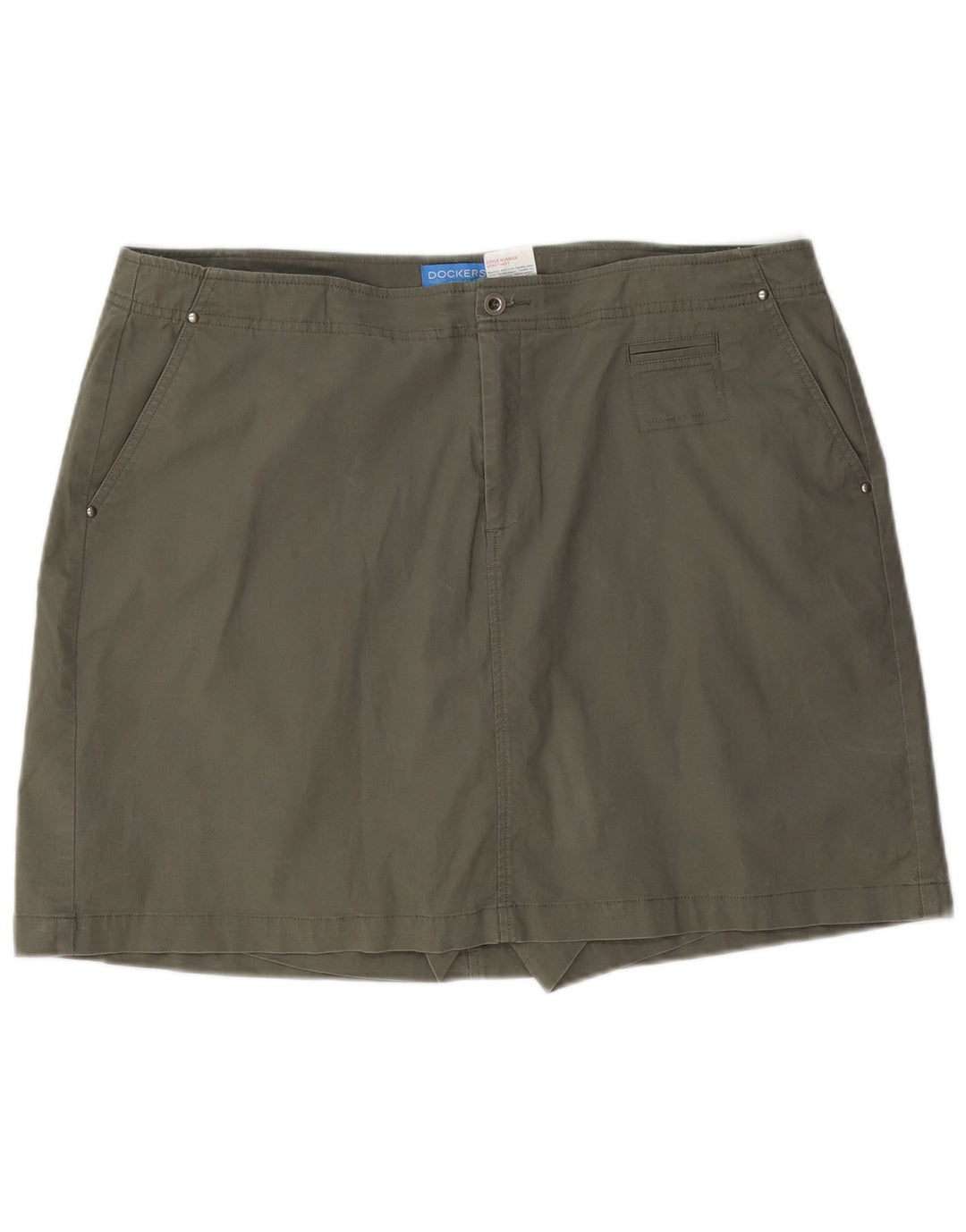 DOCKERS Γυναικείο Skort US 18 2XL Χακί Βαμβακερό