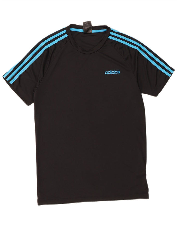 Adidas Ανδρικό T-Shirt Climalite Top Small Black Polyester