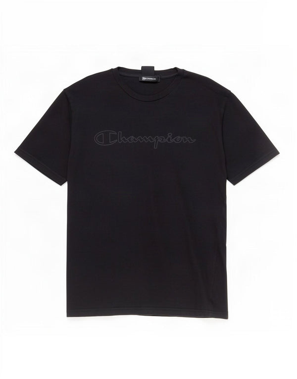Ανδρικό γραφικό T-Shirt Champion Top Large Navy Blue από βαμβάκι