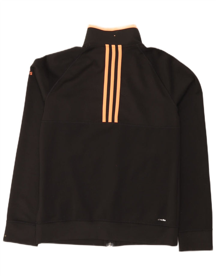 Adidas Γυναικεία φόρμα Climalite Top Jacket UK 12/14 Medium Black