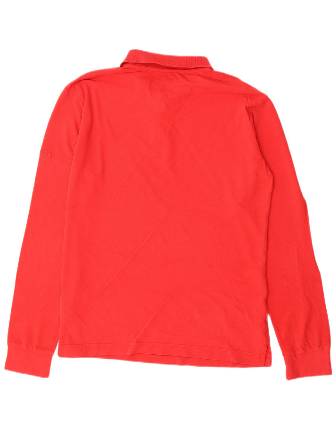 SERGIO TACCHINI Ανδρικό μακρυμάνικο μπλουζάκι πόλο XL κόκκινο βαμβακερό