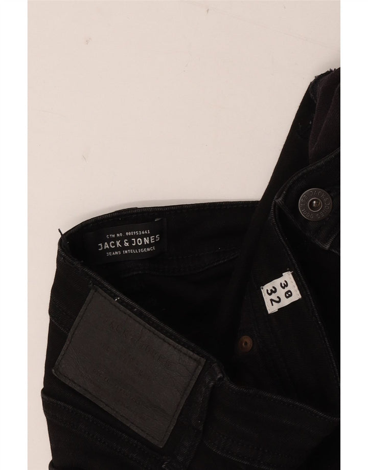 JACK & JONES Ανδρικό Liam Skinny Jeans W30 L32 Μαύρο