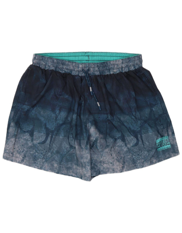 Mountain Warehouse γυναικείο σορτς κολύμβησης UK 20 2XL Navy Blue Tie Dye