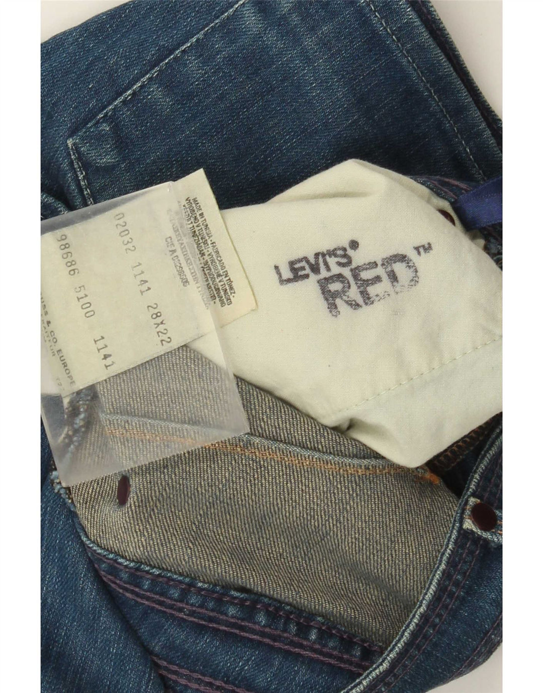Γυναικεία τζιν φούστα Levi's W28 μεσαίο μπλε βαμβακερό