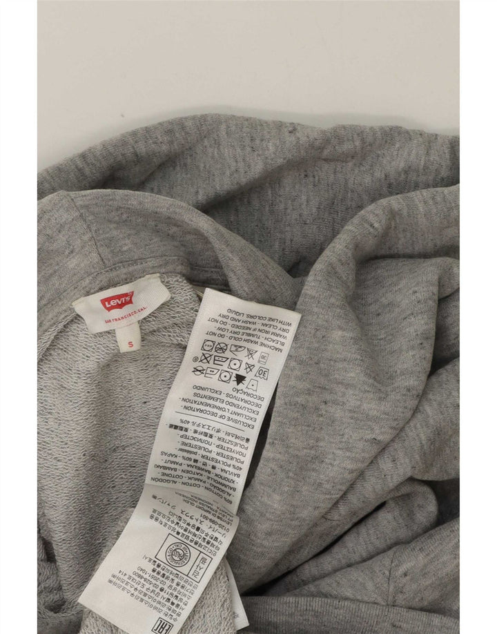 Ανδρικό γραφικό κουκούλα Levi's Μικρό γκρι βαμβακερό