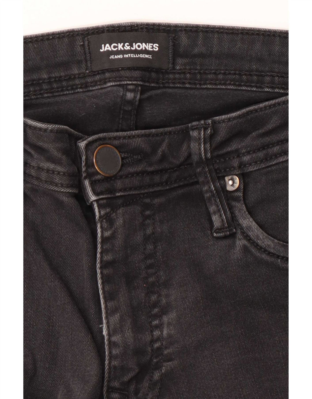 Jack & Jones Ανδρικό Τζιν GLENN Slim W28 L32 Μαύρο