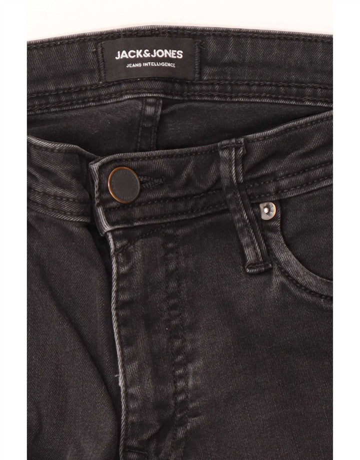 Jack & Jones Ανδρικό Τζιν GLENN Slim W28 L32 Μαύρο