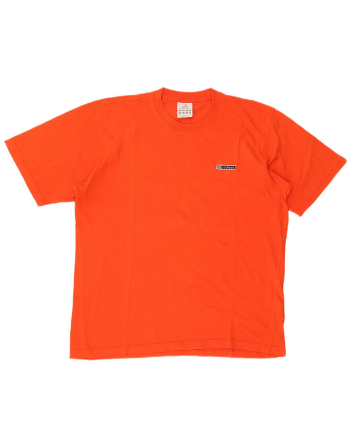 Ανδρικό T-Shirt Adidas Top Βαμβακερό μεσαίο πορτοκαλί