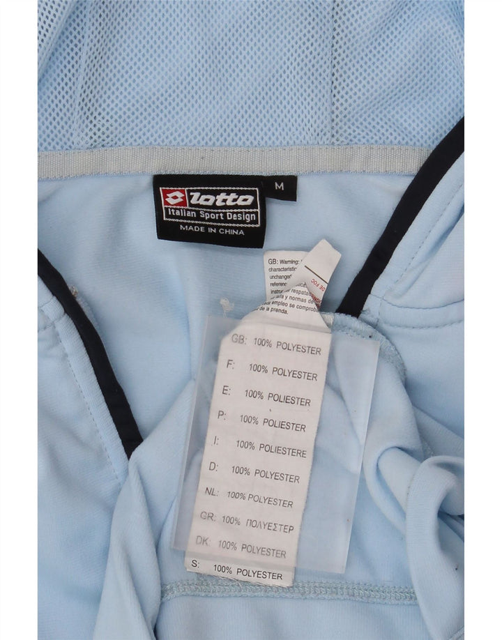 Lotto Γυναικεία αθλητική φόρμα με κουκούλα Top Jacket UK 14 Medium Blue Polyester