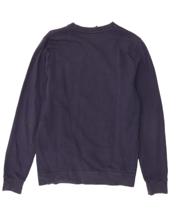 Starter ανδρικό γραφικό φούτερ Jumper Medium Navy Blue Cotton