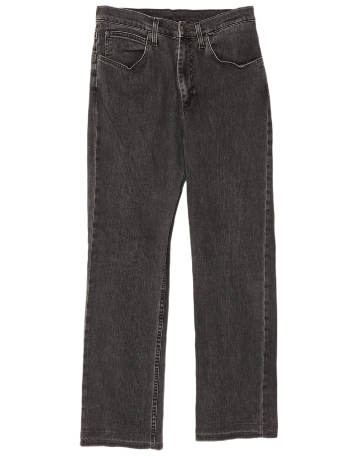 Lee Mens Brooklyn Straight Jeans W32 L34 Γκρι βαμβακερό