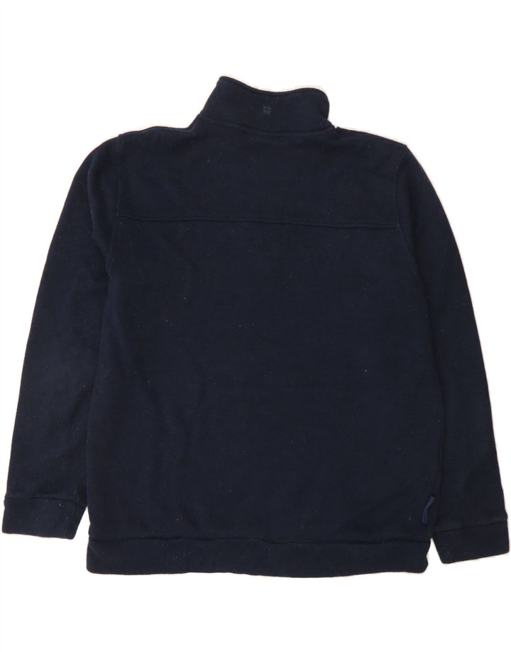 MOUNTAIN WAREHOUSE Mens Zip Neck Sweatshirt Jumper Large Navy Blue Vintage Mountain Warehouse and Second-Hand Mountain Warehouse from Messina Hembry 