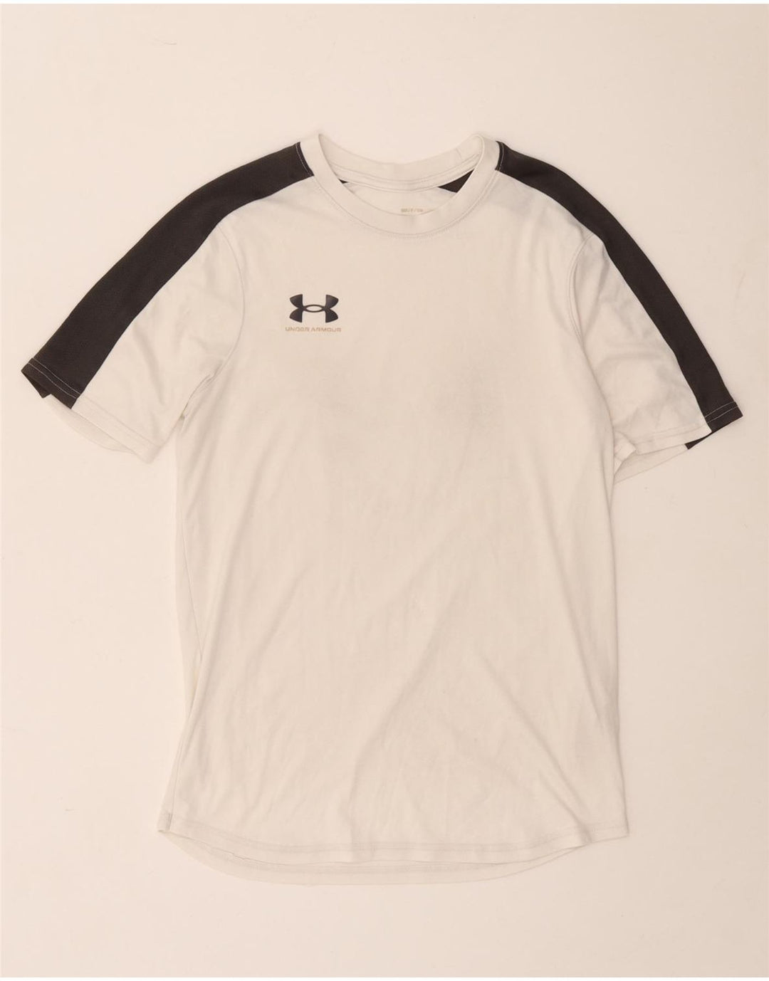 Ανδρικό T-Shirt Under Armour Top Small White Colourblock Πολυεστέρας