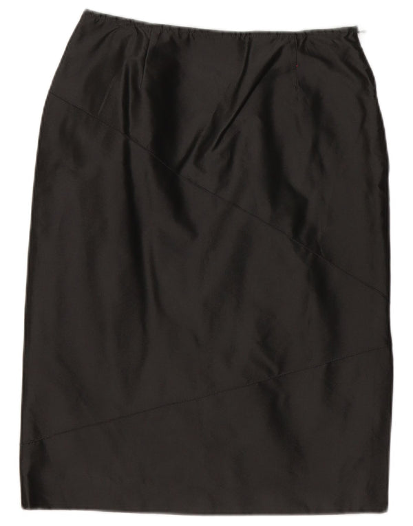 Max & Co. Γυναικεία Midi Φούστα UK 10 Small W28 Black Polyester