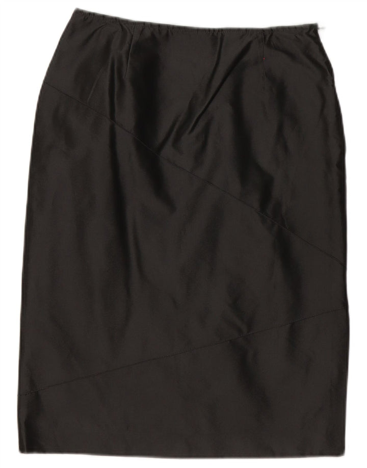 Max & Co. Γυναικεία Midi Φούστα UK 10 Small W28 Black Polyester