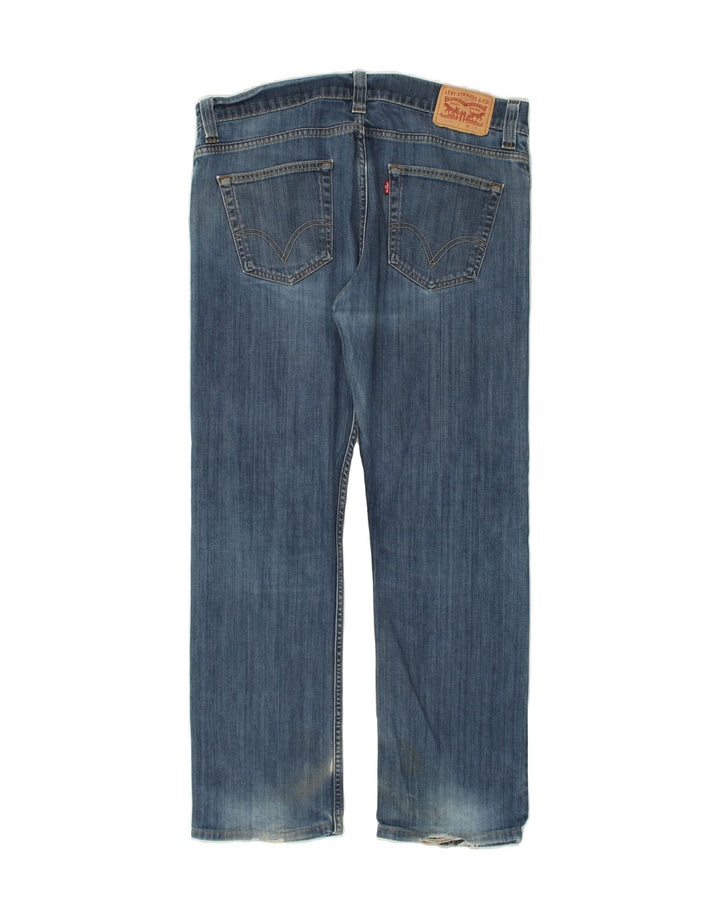 Ανδρικό τζιν LEVI'S ίσιο W38 L32 Μπλε βαμβακερό