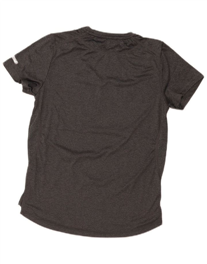 Ανδρικό γραφικό μπλουζάκι Ellesse Slim Fit Top Small Grey Polyester