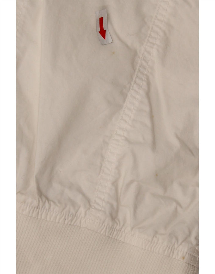 Sergio Tacchini Γυναικείο Crop Bomber Jacket UK 10 Small White Polyester