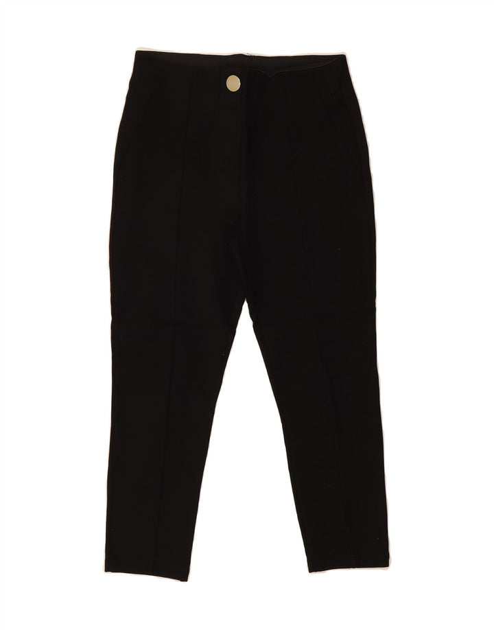 ZARA Womens Slim Chino Trousers Medium W28 L22  Black Vintage Zara and Second-Hand Zara from Messina Hembry 