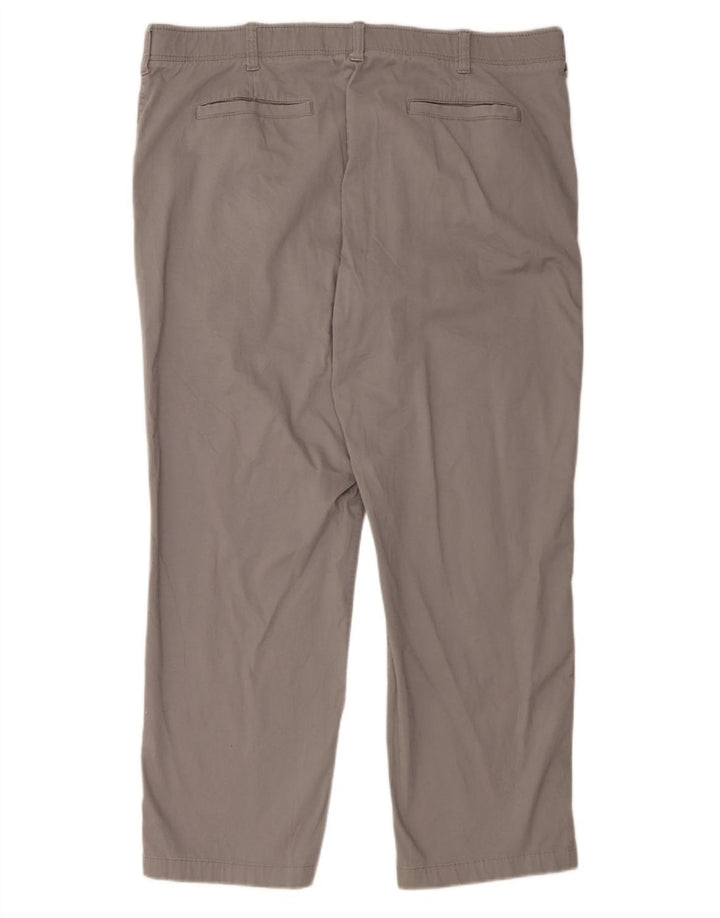 LEE Ανδρικό X-treme Comfort ίσιο παντελόνι Chino W42 L32 Γκρι βαμβακερό