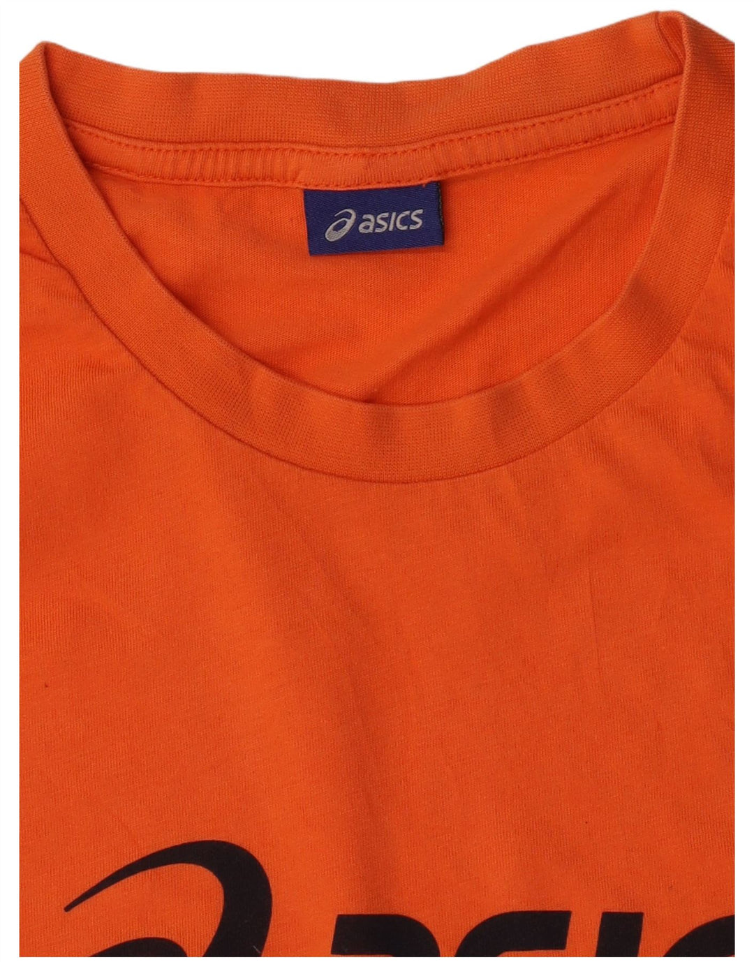 Ανδρικό γραφικό μπλουζάκι Asics Top XL πορτοκαλί βαμβακερό
