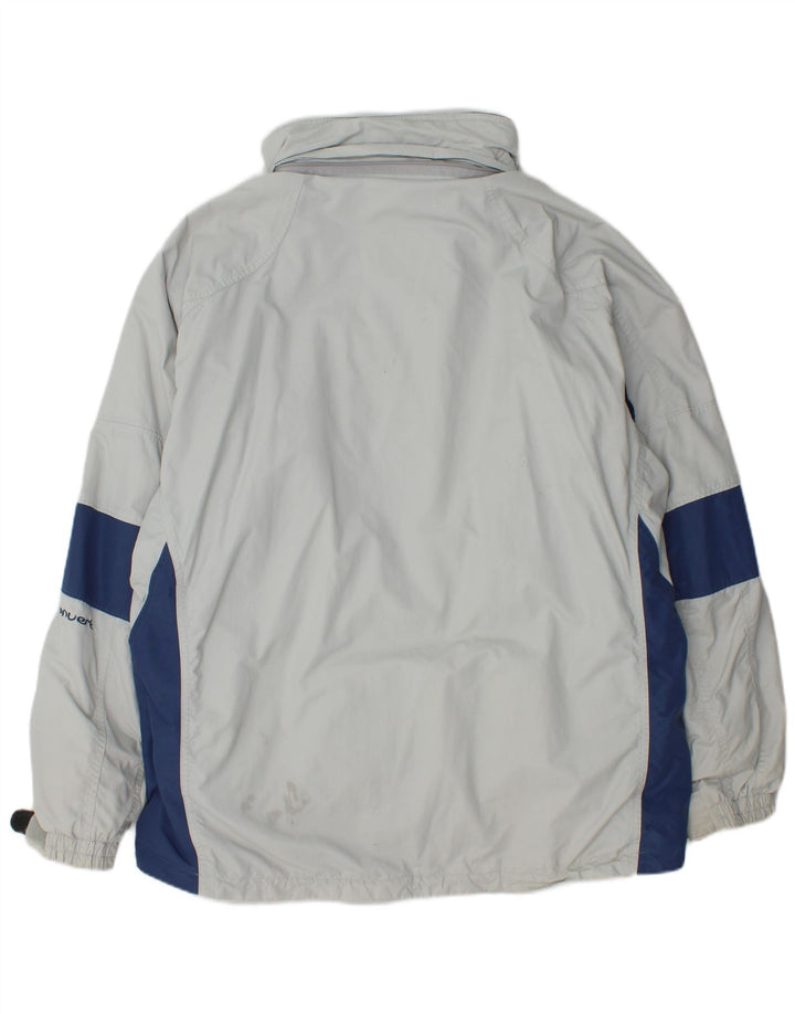 Ανδρικό τζάκετ Columbia Windbreaker UK 40 Large Blue Colourblock Nylon