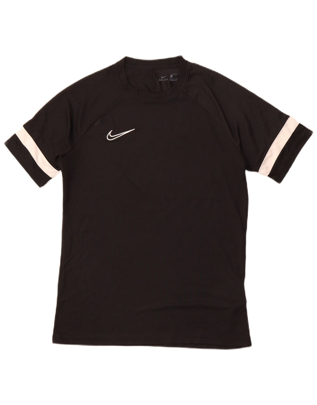 Ανδρικό μπλουζάκι NIKE Top μεσαίο μαύρο πολυεστερικό αθλητικό