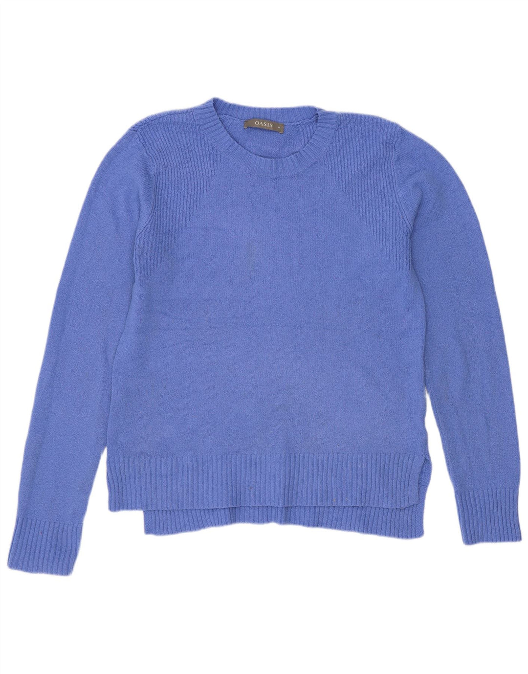 Γυναικείο πουλόβερ Oasis Crew Neck Jumper UK 14 Medium Blue Polyester