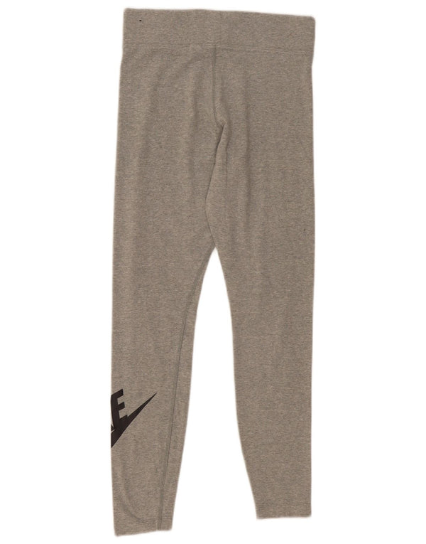 Γυναικείο κολάν Nike UK 12 μεσαίο γκρι βαμβακερό