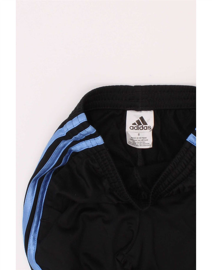 Παντελόνι αθλητικής φόρμας Adidas Boys 5-6 ετών Μαύρο Πολυεστέρα