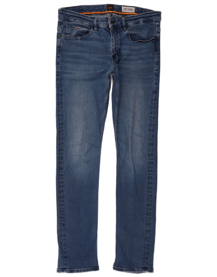 Hugo Boss Ανδρικό Delaware Slim Jeans W32 L32 Blue