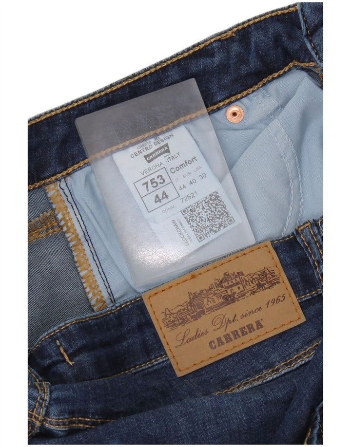 Carrera Γυναικεία VERONA Slim Jeans IT 44 Medium W30 L34 Navy Blue Cotton