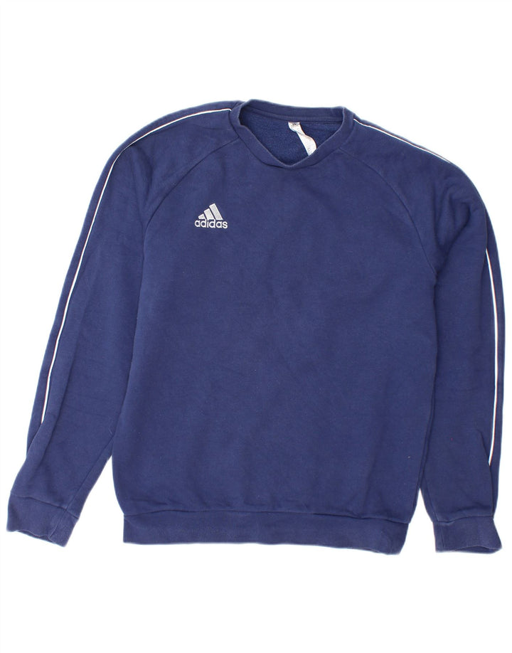 Ανδρικό φούτερ ADIDAS Jumper Small Navy Blue βαμβακερό