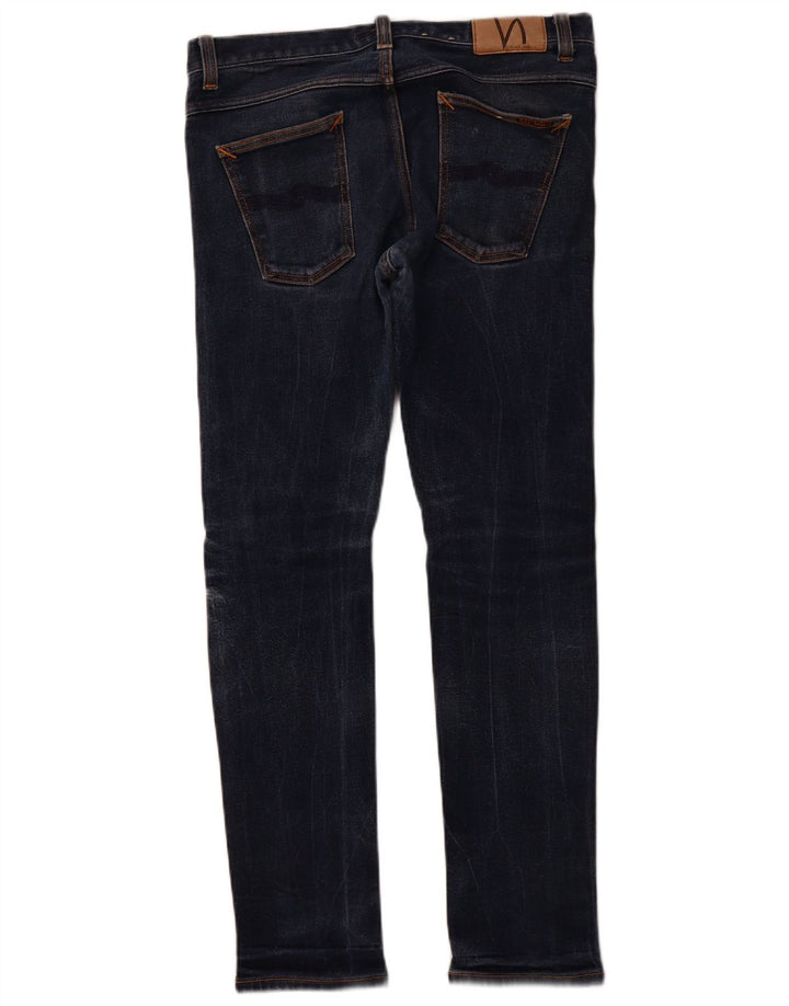 NUDIE JEANS Ανδρικό Skinny Jeans W32 L32 Μπλε Βαμβακερό