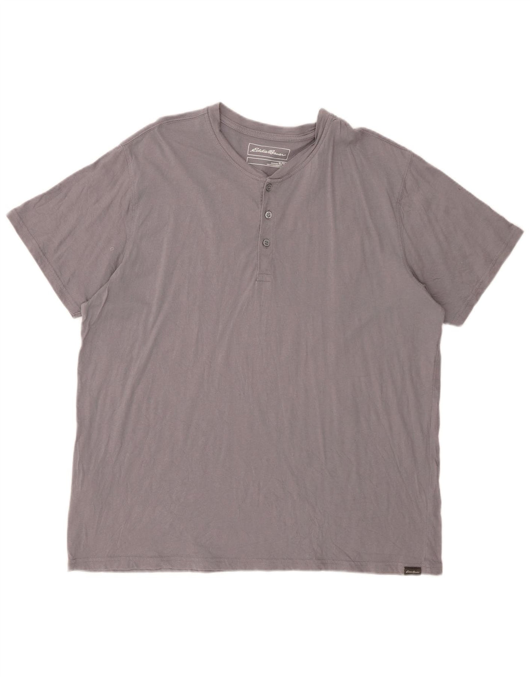 EDDIE BAUER Ανδρικό T-Shirt Top XL Γκρι βαμβακερό