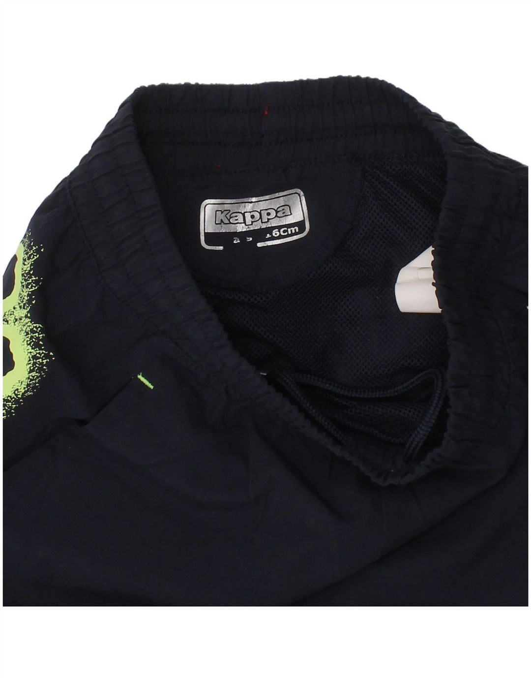 Kappa Boys Graphic Sport Short 6-7 Years Navy Blue Polyester
