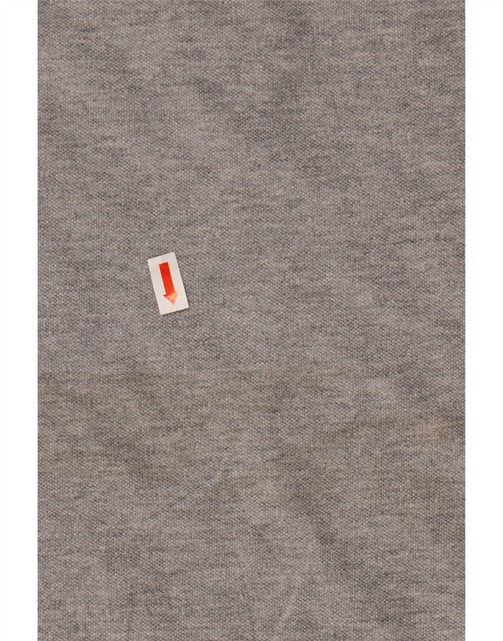 Ανδρικό μπλουζάκι πόλο Izod 3XL γκρι βαμβακερό