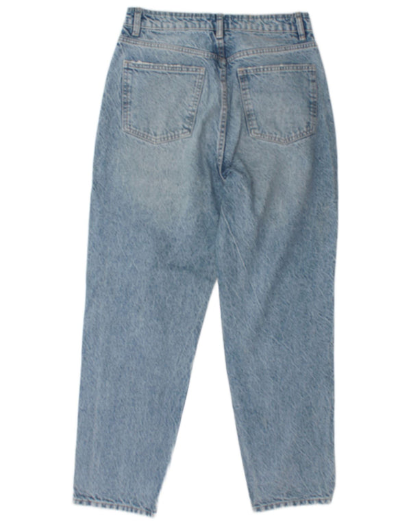 Zara Γυναικείο Tapered Jeans EU 40 Medium W30 L27 Blue Cotton