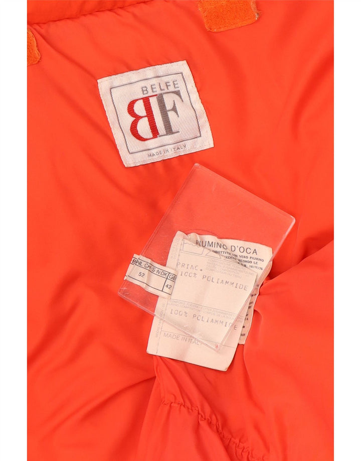 Belfe Ανδρικό μπουφάν με επένδυση UK 42 XL Orange Polyamide