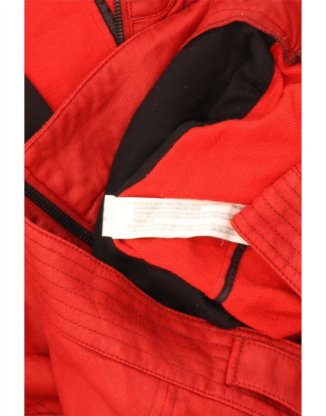 Zara Mens Utility Jacket UK 36 Small Red Polyester