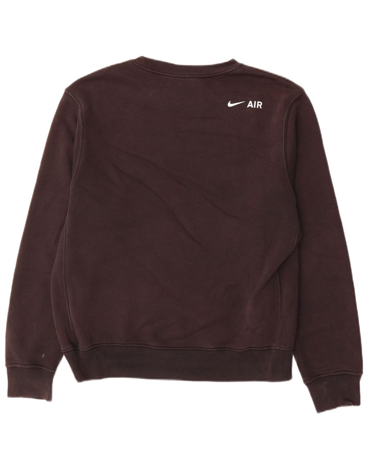 Ανδρικό γραφικό φούτερ Nike, μαύρο βαμβακερό