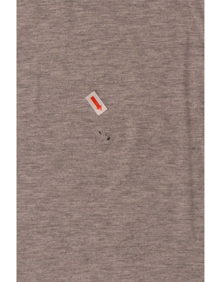 Ανδρικό Animal Graphic T-Shirt Top Μεσαίο γκρι βαμβακερό