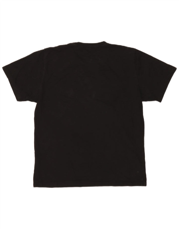 Ανδρικό γραφικό T-Shirt Carhartt Top μεγάλο μαύρο βαμβακερό