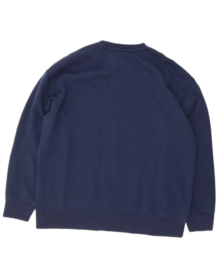 Ανδρικό φούτερ με γραφικά Relaxed Levi's Jumper XL Navy Blue Cotton